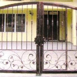 Wrought Iron Main Gate 085